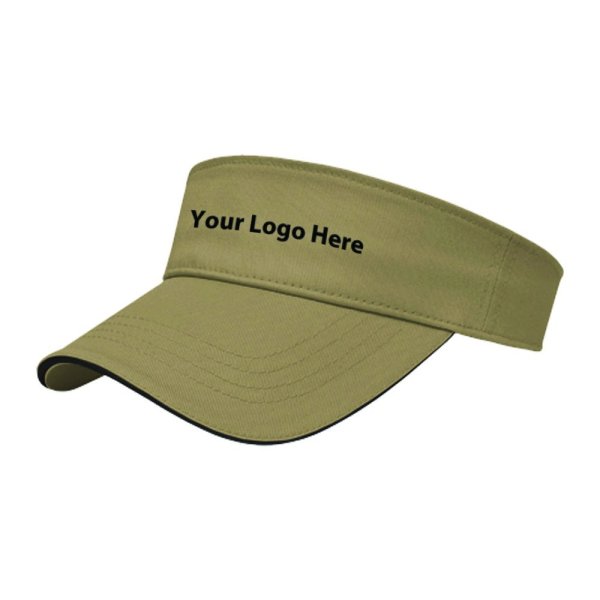 Custom embroidered visor hats