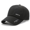 black baseball cap embroidered