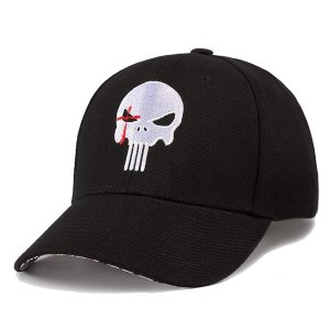 custom baseball skull caps
