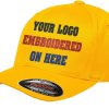Custom embroidered baseball hat no minimum