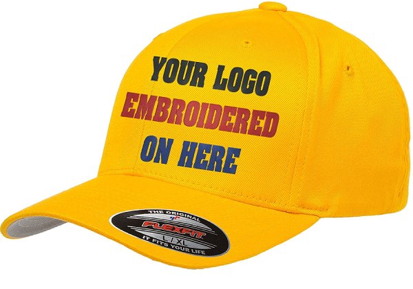 Custom embroidered baseball hat no minimum