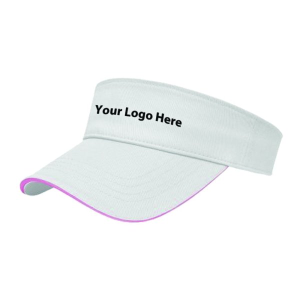Custom embroidered visor hats