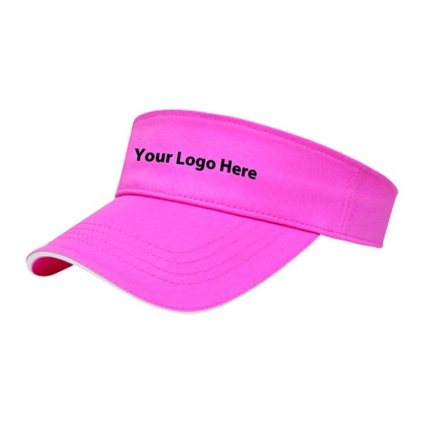 Custom embroidered visor hats