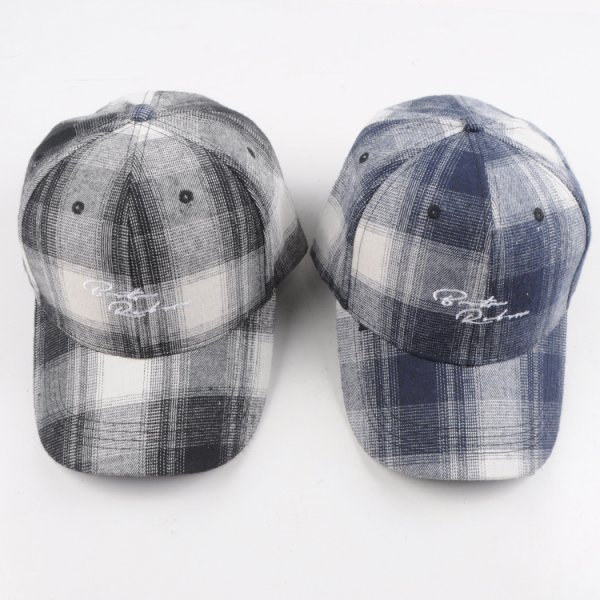 Plaid Baseball Cap Wholesale