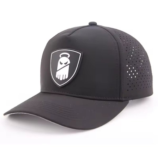 rubber patch baseball cap