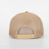 brown trucker hat