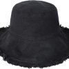 frayed edge bucket hat
