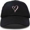Hand Drawn Heart Hat