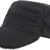 adjustable military caps