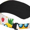floral visor hat