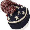 knit cap with pom