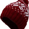 knit cap with pom