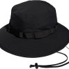wide brim bucket sun hat