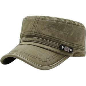 breathable flat cap