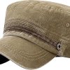 breathable flat hat