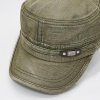 breathable flat cap