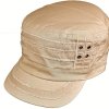 distressed look baseball caps