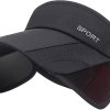 large brim sun visor cap