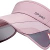 large brim sun visor caps