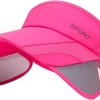 large brim sun visor caps