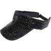 rhinestone visor hats