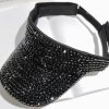 rhinestone visor hats