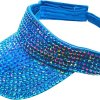 rhinestone visor hat