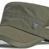 short brim baseball cap