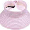 sun hats visor straw