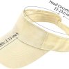athletic visor hats