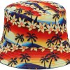 Printed bucket hat