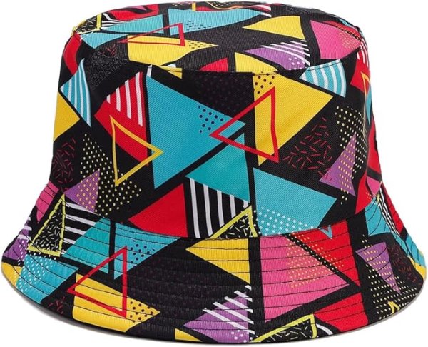 Printed bucket hats