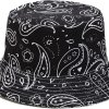 Printed bucket hat