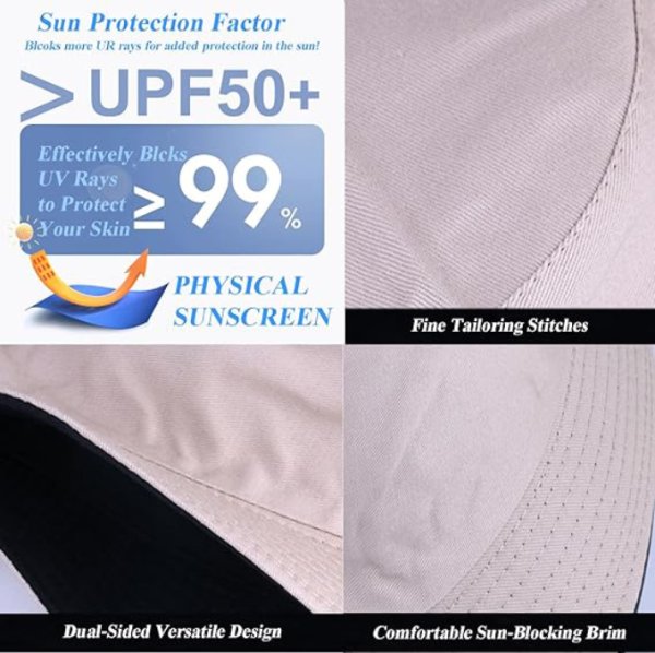 cotton bucket sun hat