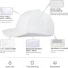 mesh fitted baseball caps