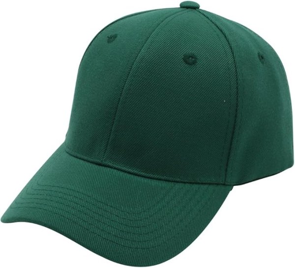 plain color cap
