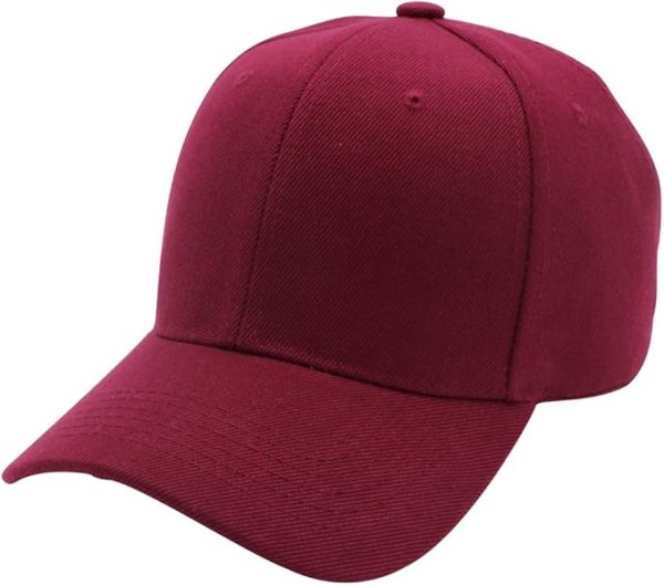 plain color cap