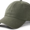 washed cotton cap