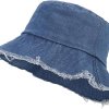 frayed edge sun hat