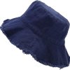 frayed edge sun cap