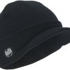 knit visor hat