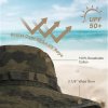 wide brim uv protection hat