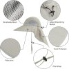 fishing hat long brim