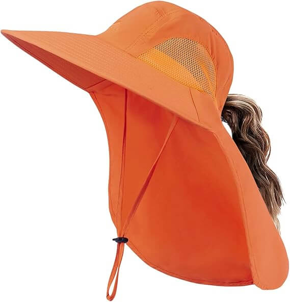 fishing hats long brim