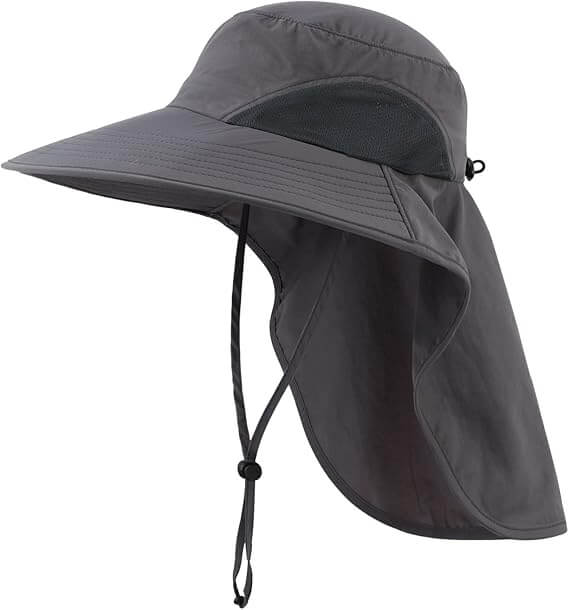 fishing hats with long brim