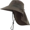 fishing cap with long brim