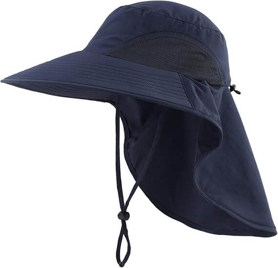 fishing hats with long brim