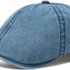 flat cabbie hat
