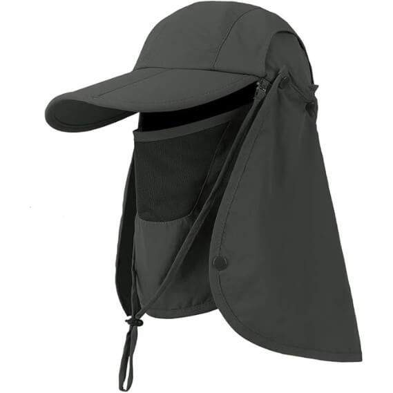 foldable uv hat