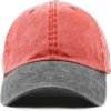 low profile adjustable hat
